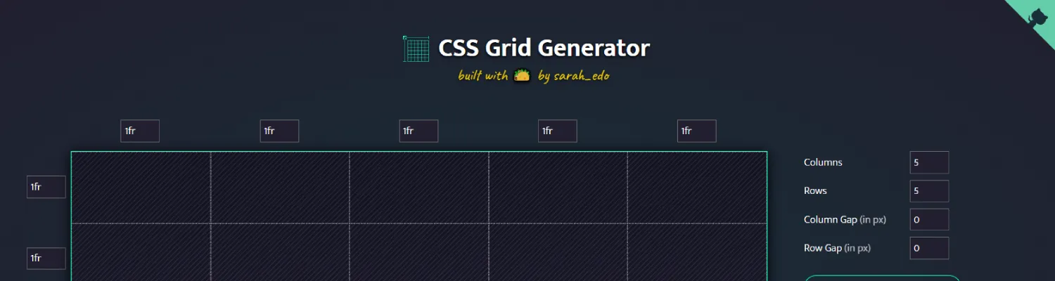 CSS Grid Generator