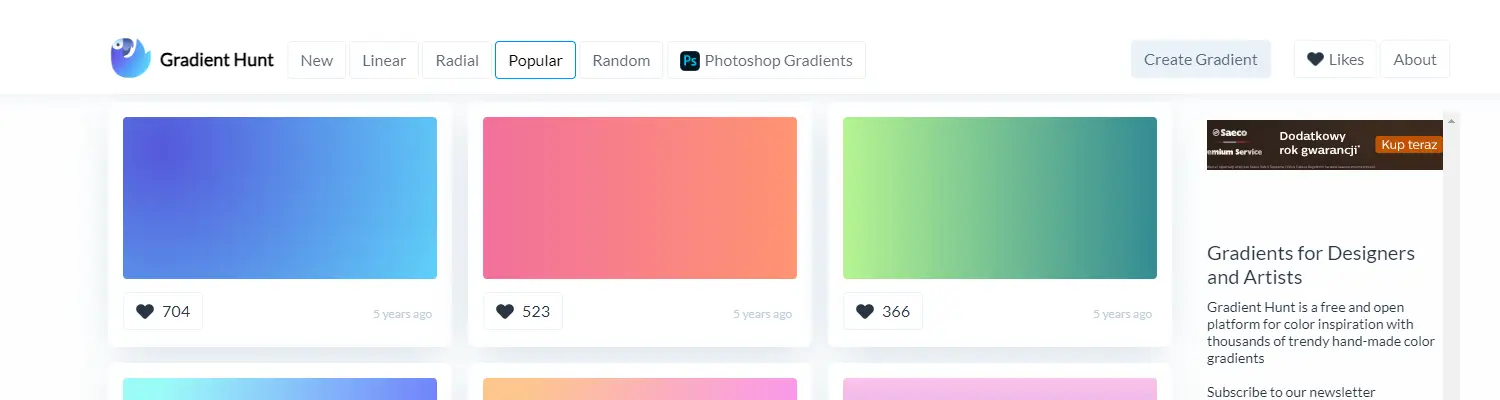 The Magic of Gradients: How Gradient Hunt Elevates Web Design