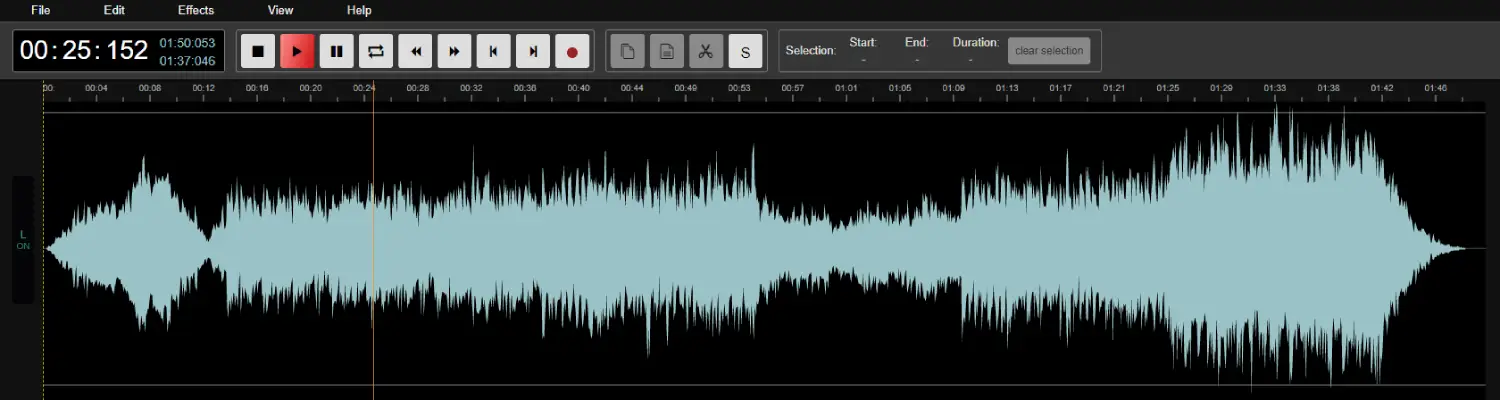 AudioMass - free online editor