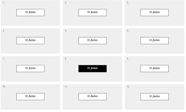 Animated CSS button with hover effect for modern web design